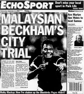 safeesali Safee Sali David Beckham Malaysia