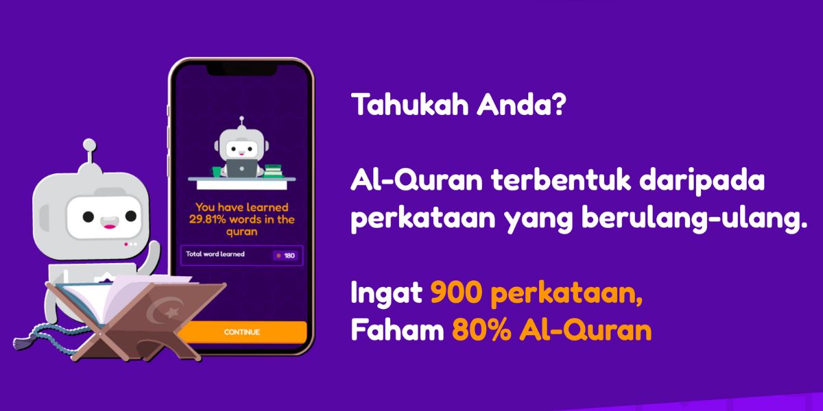 Belajar Bahasa Arab al-Quran dengan Think Quran: Kaedah mudah untuk semua