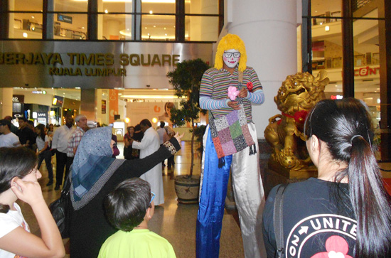 Badut MSMW 2013 Berjaya Times Square