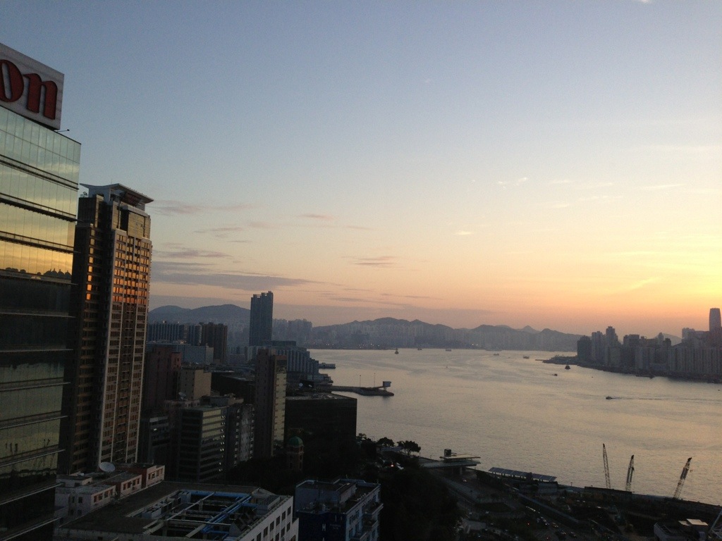 Hong Kong dari Hotel Peninsula