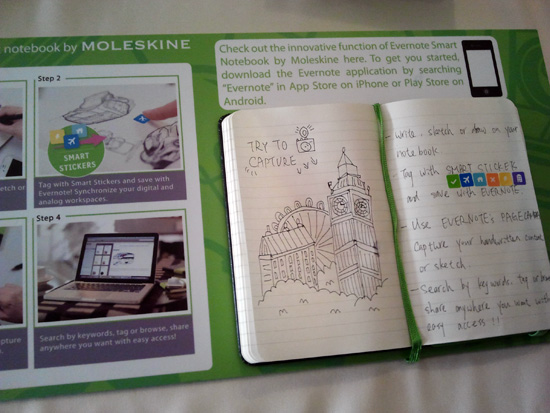 Evernote Smart Notebook by Moleskine