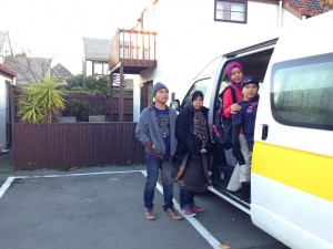 naik van di Christchurch