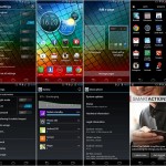 Motorola RAZR i dengan sistem operasi Android 4.0.4 Ice Cream Sandwich