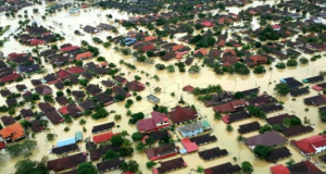 Gambar banjir yang sedang melanda Malaysia