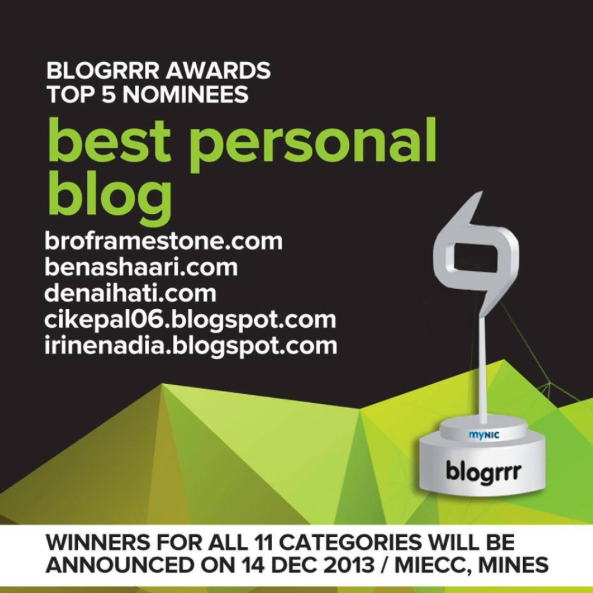 best personal blog blogrrr wards 2013