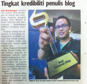 best personal blog malaysia