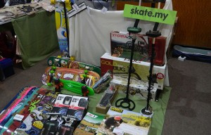 Booth Skate.my di event Blogrrr