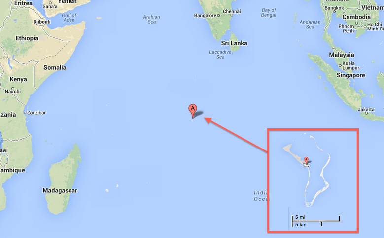 kedudukan Diego Garcia di lautan hindi