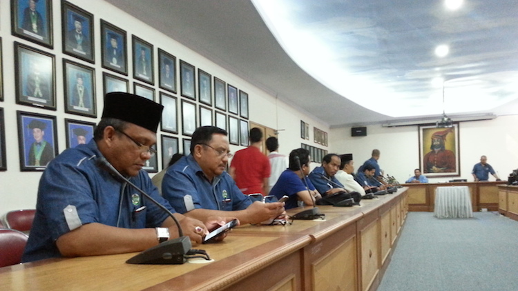 Sebahagian daripada delegasi kembara DPIM di universitas Hassanuddin