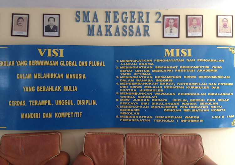Visi dan Misi SMA Negeri 2 Makassar