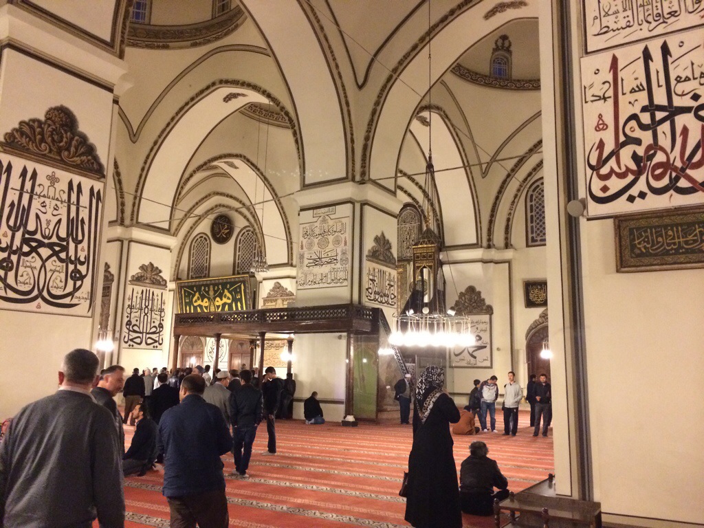 gambar dalam masjid ulu cami bursa