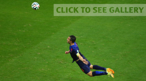 gambar gol Van Persie lawan Sepanyol