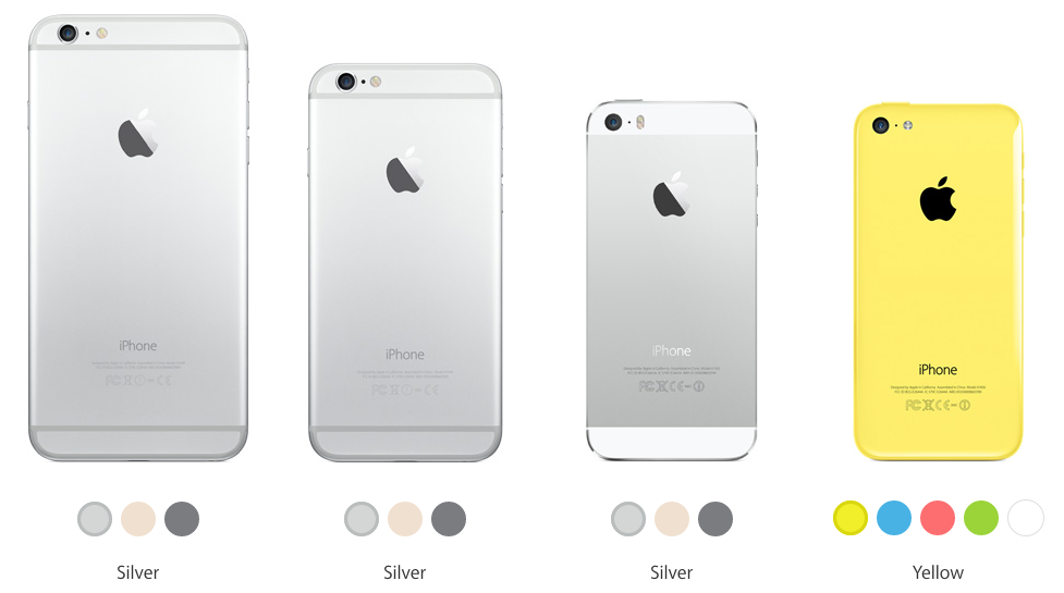warna iphone 6 dan iphone 6 plus