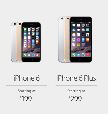 iPhone 6 dan iPhone 6 plus