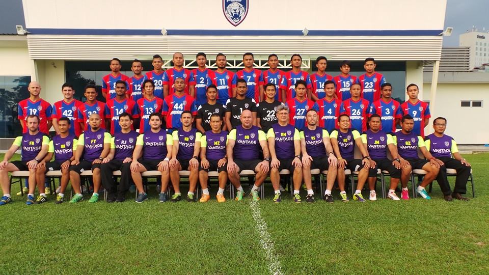 gambar pasukan JDT final piala malaysia 2014