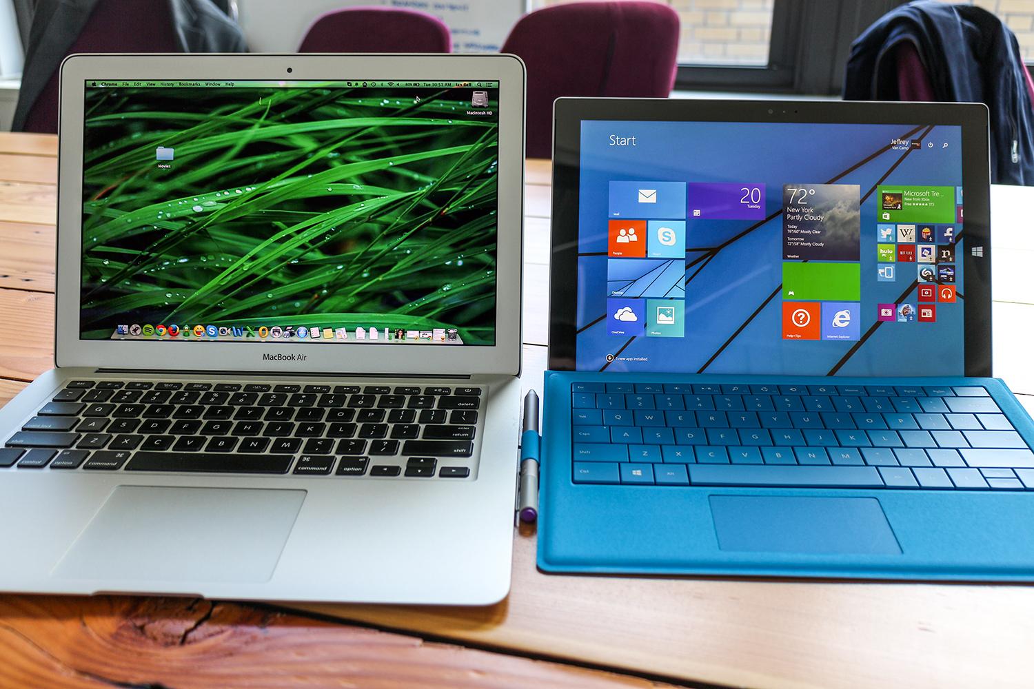 Macbook dan Surface 3 melengkapkan hidup