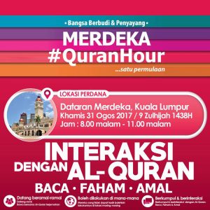 Merdeka QuranHour Countdown