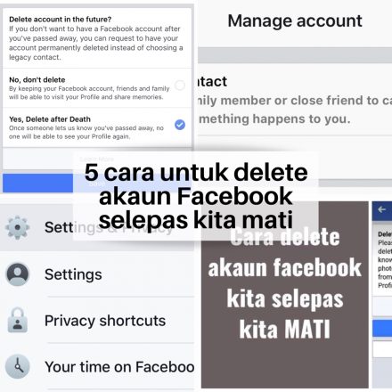 5 Langkah Mudah Untuk Delete Akaun Facebook Selepas Meninggal Dunia Denaihati