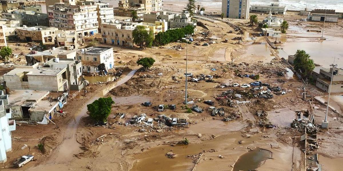 Angka kematian akibat banjir di Libya meningkat lebih 5300