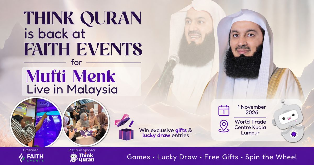 Mufti Menk Malaysia 2026: Jumpa Think Quran di WTCKL