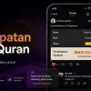 Promotional ThinkQuran banner showing a phone screen with a monthly income dashboard and global affiliate stats.